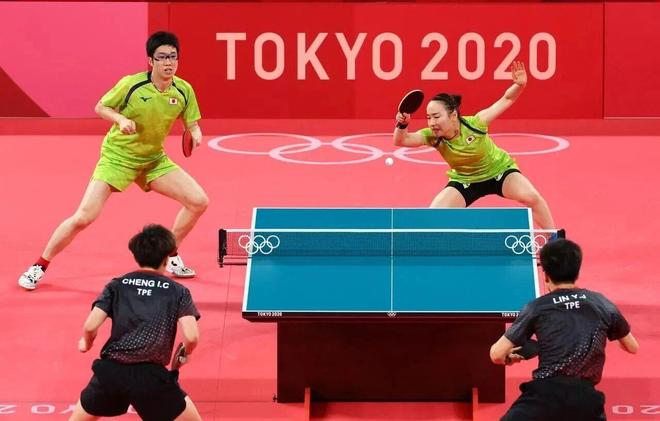 包含韩国乒乓球队横扫日本乒乓球队，水谷隼统治全场的词条